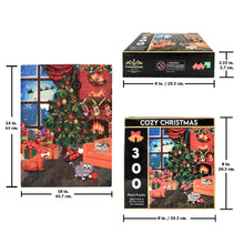 Load image into Gallery viewer, Christmas Puzzle Jigsaw Puzzles 300 Pieces for Kids and Adults– Cozy Christmas Holiday Floor Puzzle - Educational Gifts Game or Toy for Elders Family and Friends