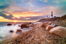 Load image into Gallery viewer, Montauk Lighthouse Puzzle Jigsaw Puzzles 1000 Pieces for Adults National Parks Scenic Landscape Beach Floor Puzzle Educational Fun Games or Toys for Elders Children Family and Friends