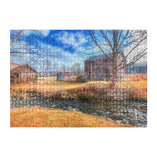Load image into Gallery viewer, Old Barn Puzzle Jigsaw Puzzles 1000 Pieces for Adults Scenic High-Definition Farm Picture Landscape Floor Puzzle Educational Fun Games or Toys for Elders Children Family and Friends