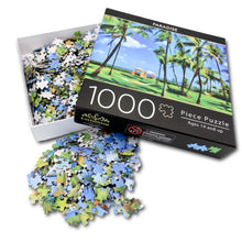 Load image into Gallery viewer, Paradise Puzzle Jigsaw Puzzles 1000 Pieces for Adults Scenic Tropical Landscape Ocean Beach Floor Puzzle Educational Fun Games or Toys for Elders Children Family and Friends