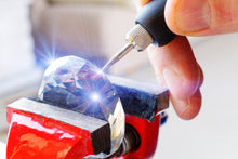 Load image into Gallery viewer, Mother's Day Gifts from Daughter or Son - 3D Illuminating REAL Clear Crystal Keychain Gifts for Mom - Great Mother's Day Gifts for wife or Mother