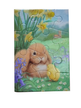 Load image into Gallery viewer, Easter Basket Stuffers Puzzles Jigsaw Puzzle Gifts for Children or Kids from the Easter Bunny 2 pack 10 pc Puzzles for your Easter basket.