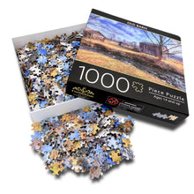 Load image into Gallery viewer, Old Barn Puzzle Jigsaw Puzzles 1000 Pieces for Adults Scenic High-Definition Farm Picture Landscape Floor Puzzle Educational Fun Games or Toys for Elders Children Family and Friends
